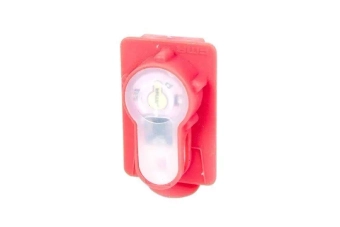 Lightbuck Card Button electronic marker - pink (pink light)