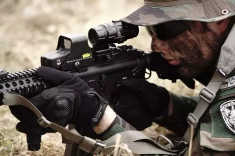 TO551 Red Dot Sight Replica - tan