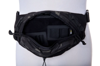 Sac de taille Elite Hex MC Noir/Noir