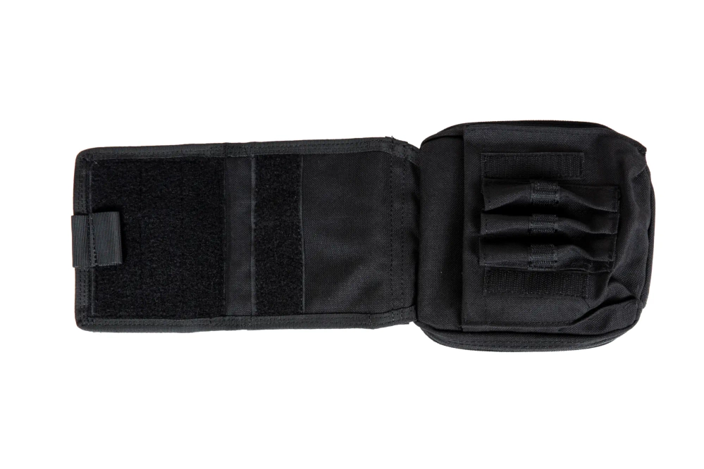 Admin pouch avec support en érable - Noir