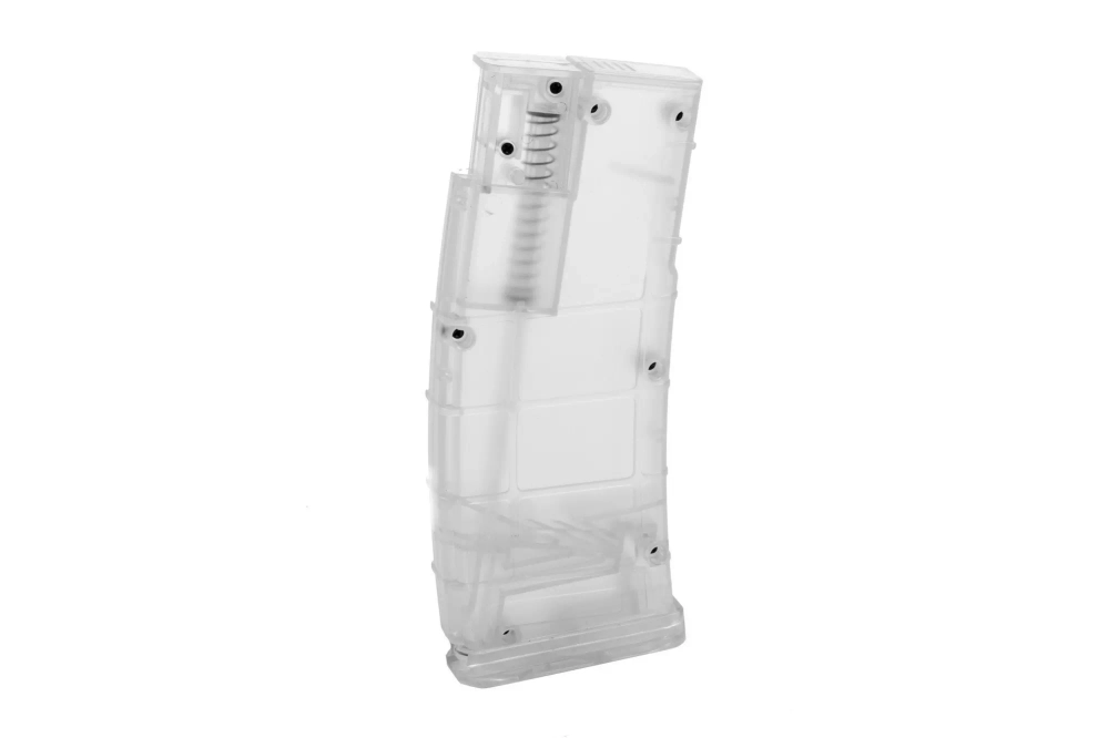 PMAG magazine-shaped speedloader - transparent
