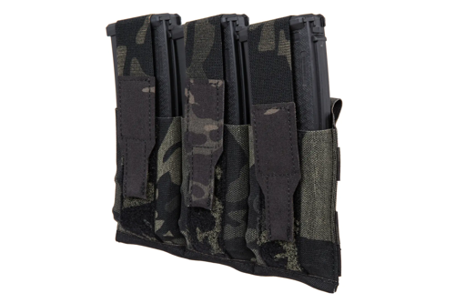 Triple magazine loader with flap Wosport MC Black