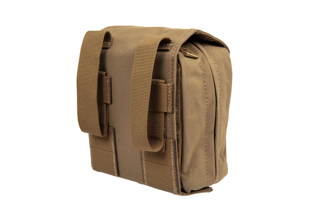 Eerste hulp kit met Molle paneel Wosport Coyote Bruin
