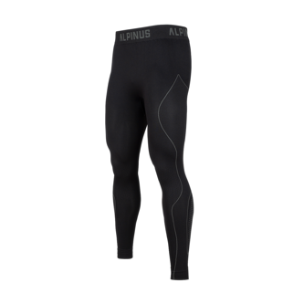 Heren Alpinus Active Base Layer thermobroek Zwart Grijs