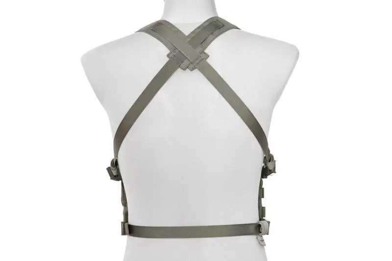 Lehká rychlá vesta Chest rig - zelená Ranger