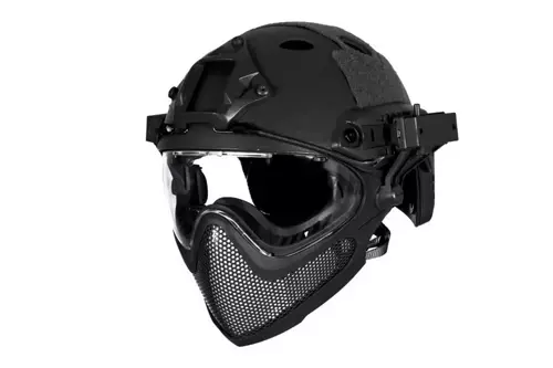 FAST PJ Piloteer II répliques de casque - Noir