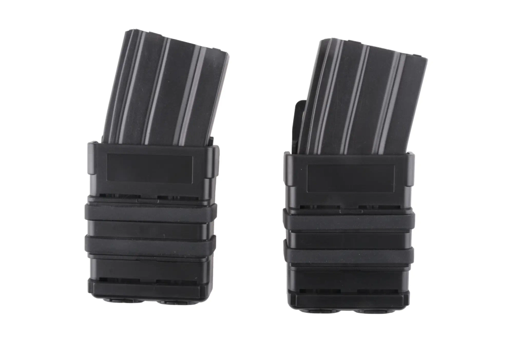 Double Open III (M) 5.56 Magazine Pouch - Black