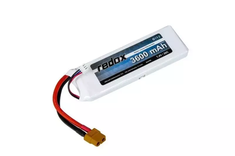 3600 mAh 7,4V 20C LiPo battery XT60