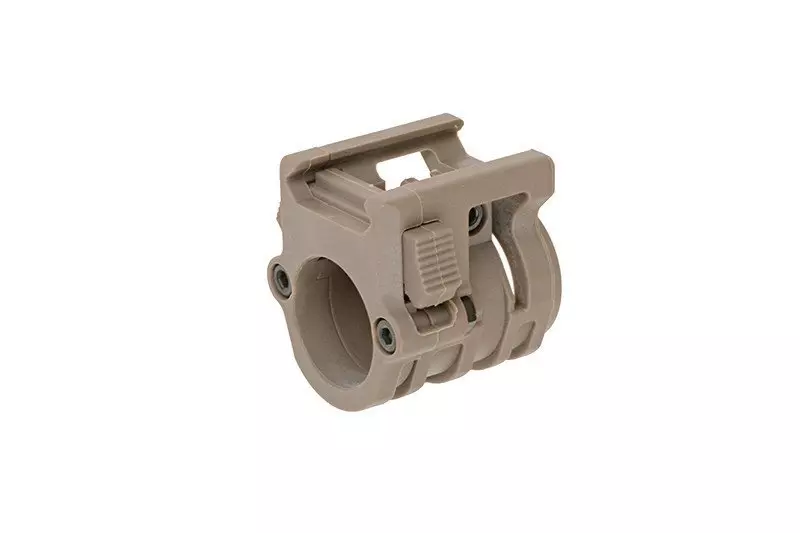 Montage 20mm sur rail RIS - terre noire