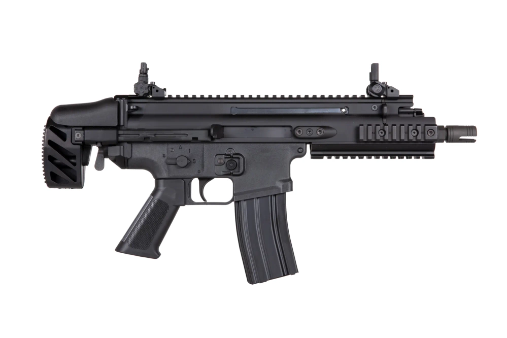 BOLT FN SCAR-SC Réplica de carabina BRSS Negro