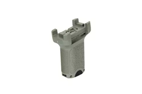Vertikální rukojeť přední pro RIS lištu / KeyMod / M-LOK - šedá