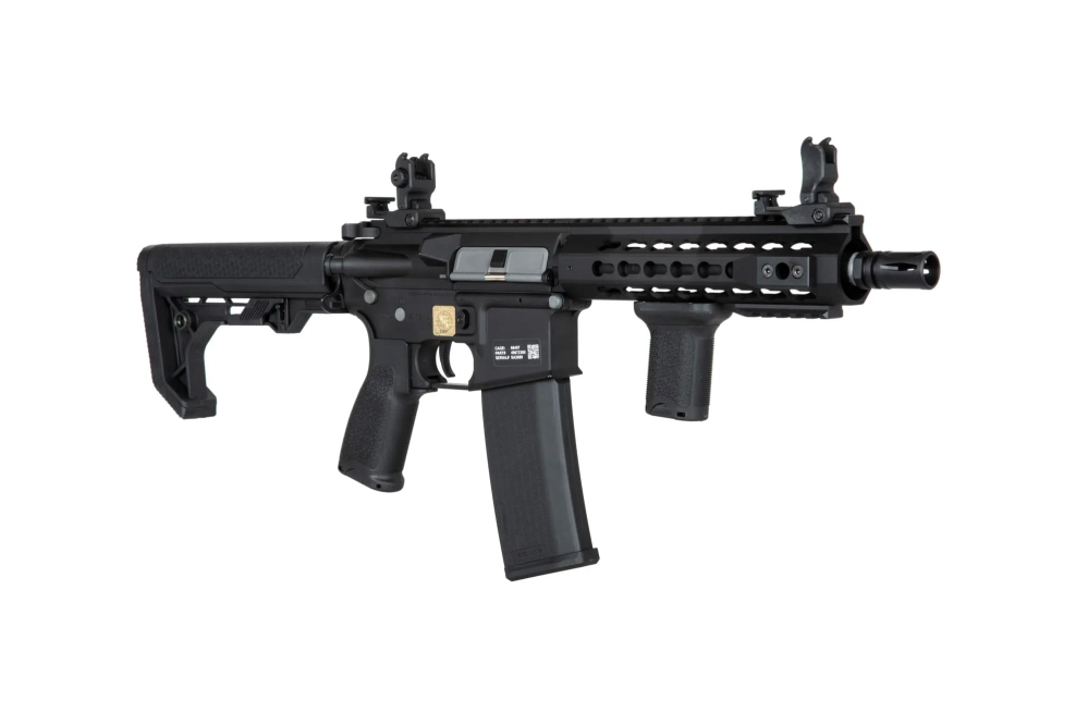 SA-E08 EDGE™ Light Ops Stock HAL²™ Carbine Replica Black