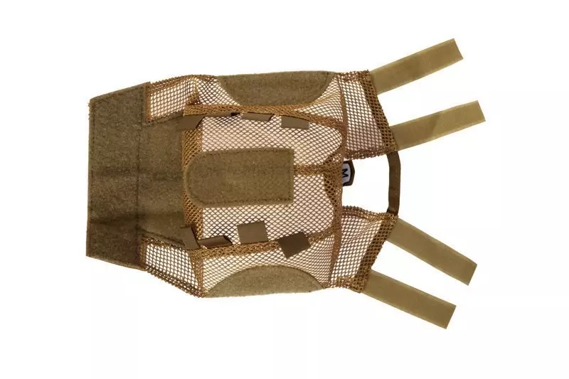 Housse en maille pour casque fast (M) - terre foncée