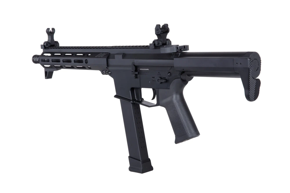 Golden Eagle/EMG Angstadt Arms UDP-9 9'' réplicas de subfusil Negro