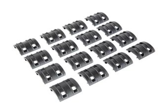 Set of 16 XMM Rail Panel Kits - Black