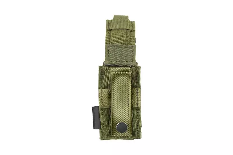 Single magazine pouch for a 9mm pistol magazine - olive drab