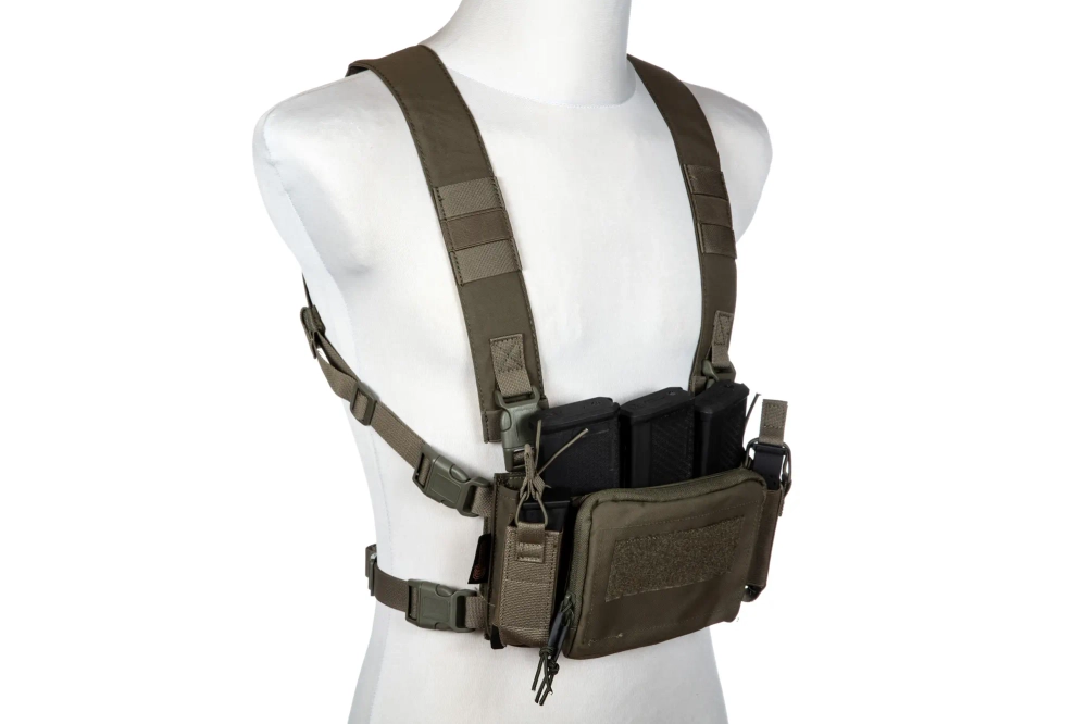 Mikro vesta Chest rig MPC - Ranger Green