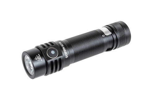 Torche Sofirn SC18 avec batterie rechargeable Noir