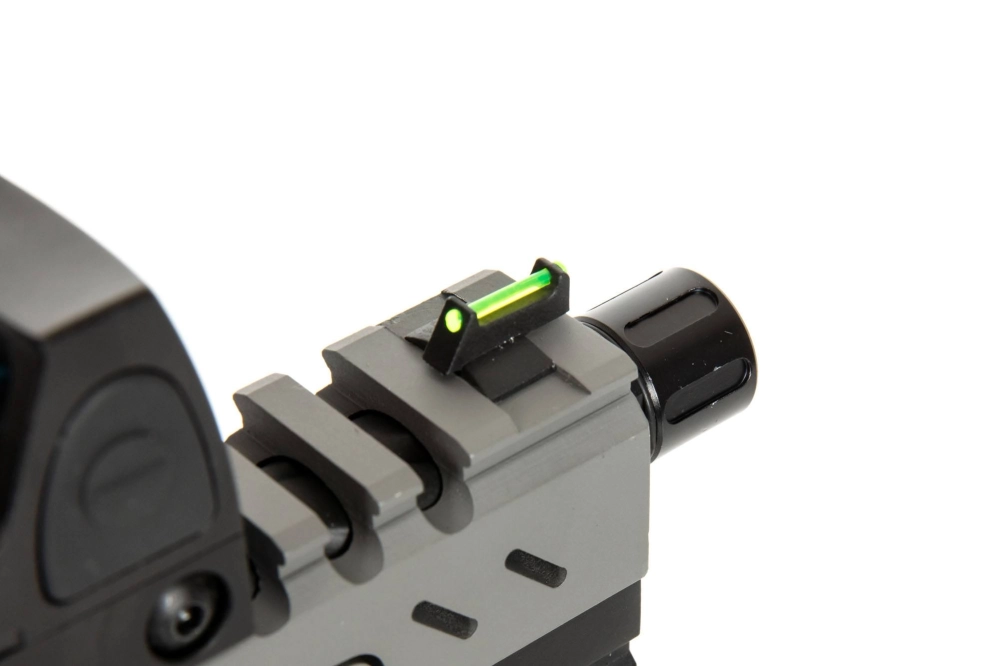 Réplique de pistolet Hi-capa 5.1 Split Slide - gris/noir (avec viseur BDS) 