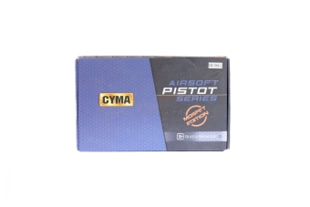 Elektrisch pistool replica CM126S MOSFET Editie - zwart (OUTLET)