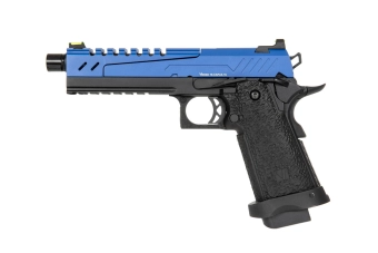 Hi-Capa 5.1 Split Side Pistol Replica - Blue / Black