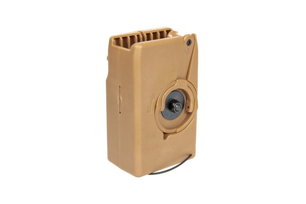 Speedloader with Crane and Container for M4/M16 Magazines - Tan