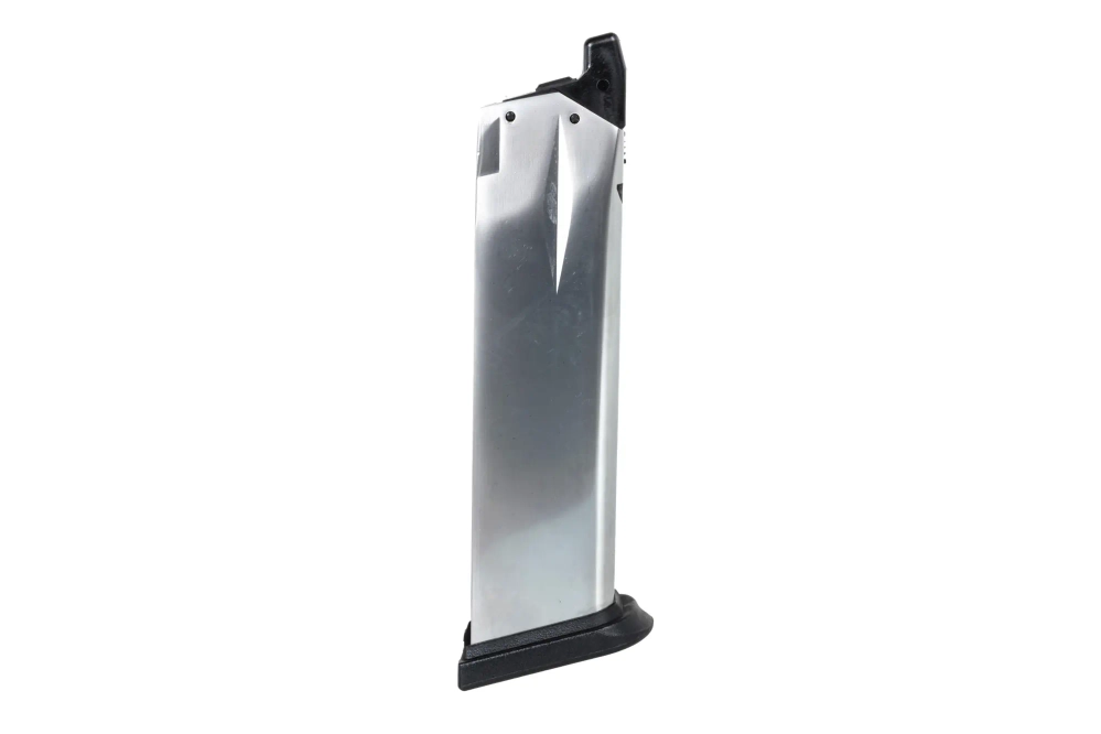 Cargador Green Gas Cybergun x Springfield Armory de 25 bolas para réplicas XDM de 4,5 pulgadas