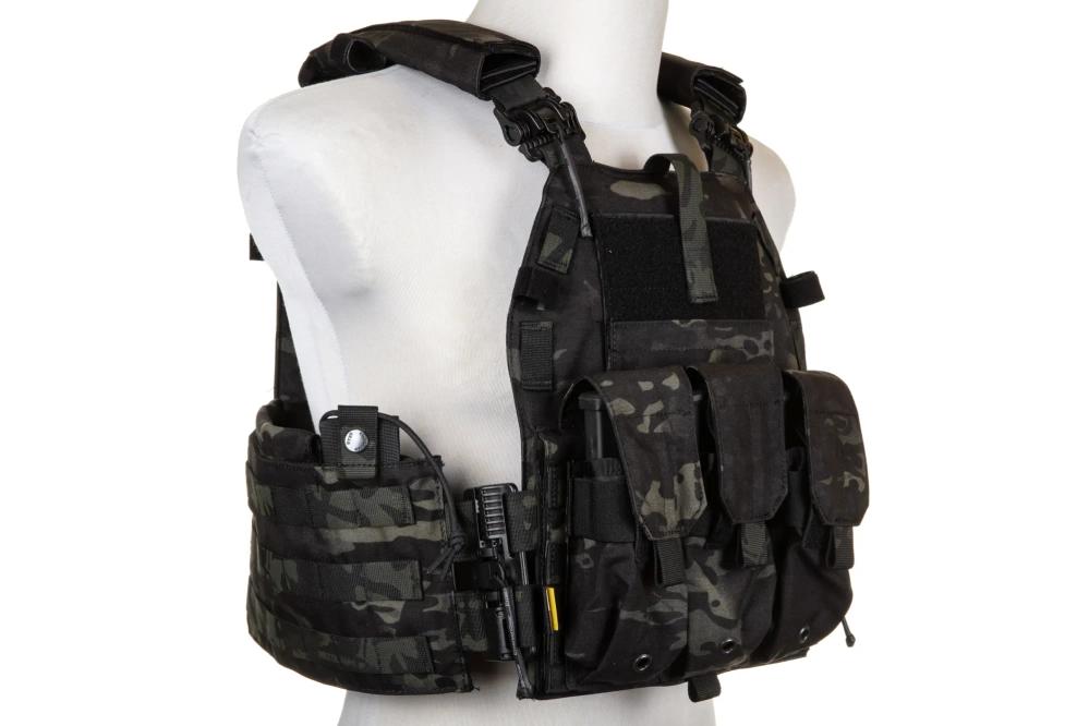 Vesta na nošení plátů Emerson Gear Blue Label 094K MC Black