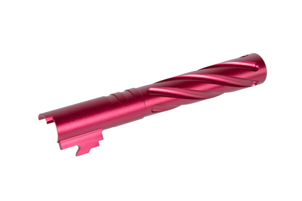 Aluminium buitenste loop LA Capa Customs TORNADO voor TM Hi-Capa 5.1 replica Rood