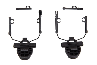 Adaptateur de casque Comtac pour les rails Team Wendy - Noir