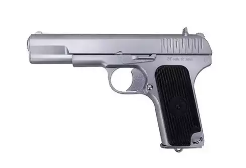 Réplique de pistolet à gaz SR-33 - argent
