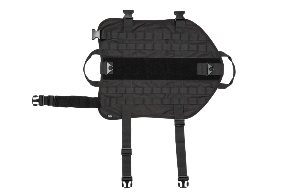 Taktyczna kamizelka dla psa - czarna