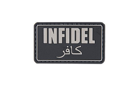 Naszywka 3D - Infidel - Black