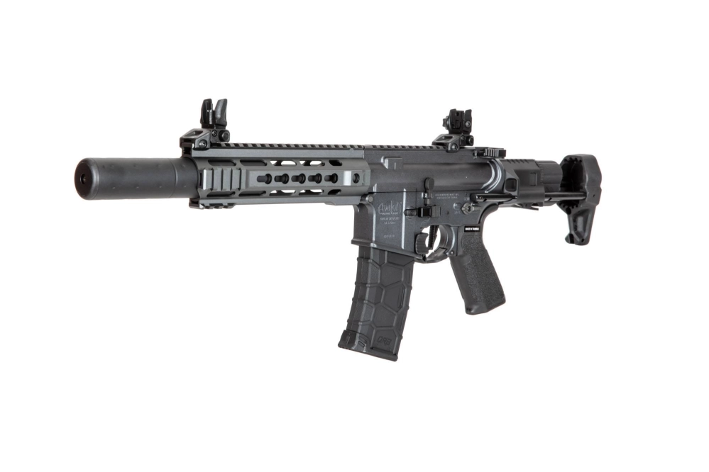 Airsoftová zbraň puškaka Avalon Saber SD - Urban Grey