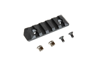 Szyna ERS™ KeyMod 5 slotów - czarna
