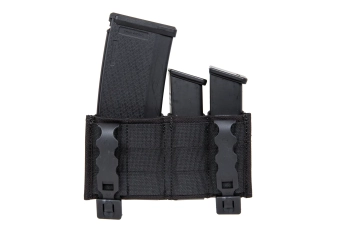 Pochette double pour chargeur Wosport Combo Noir