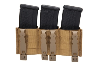 Porte-chargeur à triple ouverture 7,62 mm Wosport Coyote Brown