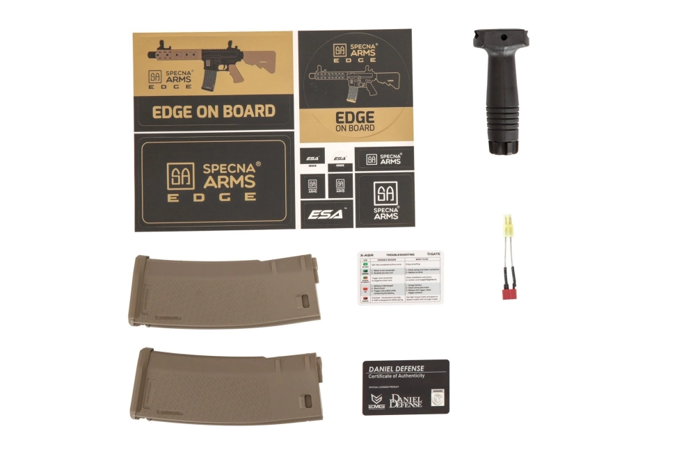 Daniel Defense® MK18 SA-E19 EDGE™ Carbine Replica - Chaos Bronze