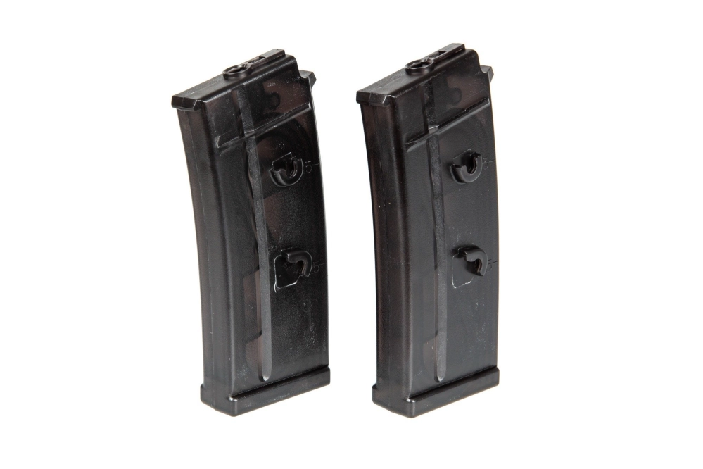 Juego de 2 magasynks Mid-cap 100 bolas para réplicas SIG552
