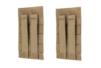 Hook and Loop MOLLE panels set - Coyote