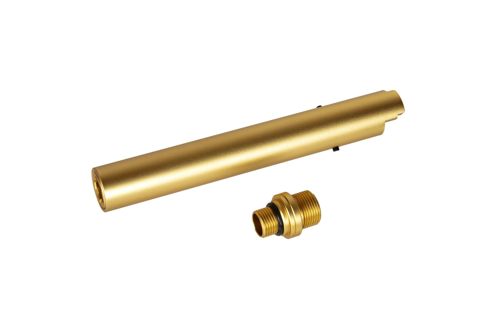 Cañón externo tipo No-Recoil 2WAY para TM Hi-capa 5.1 - Oro