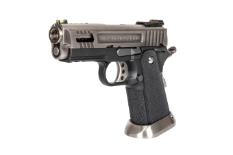 Hi-Capa 3.8 Force “Velociraptor” (Full Auto) Pistol Replica - Silver