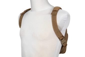 Mochila de hidratación táctica - Marrón coyote
