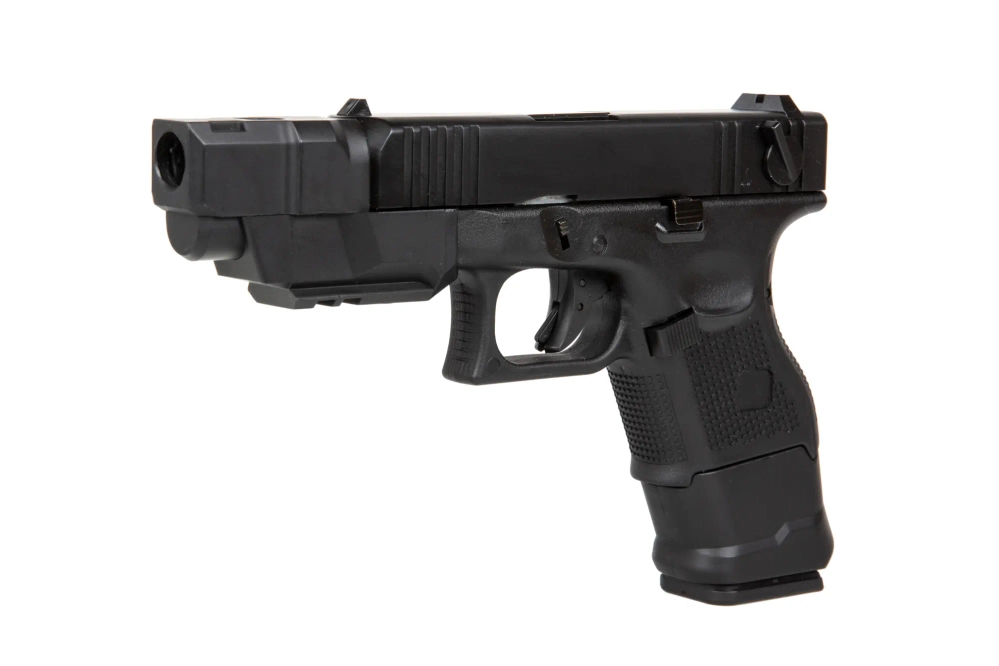 Replika zbraně 724C Advanced Full Auto (green gasovéová) - černá