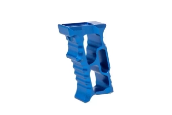 Aluminium angulaire grip avant M-LOK/KEYMOD - bleu