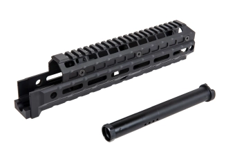 MLOK 5KU kit for AK MWI replicas (long) Black