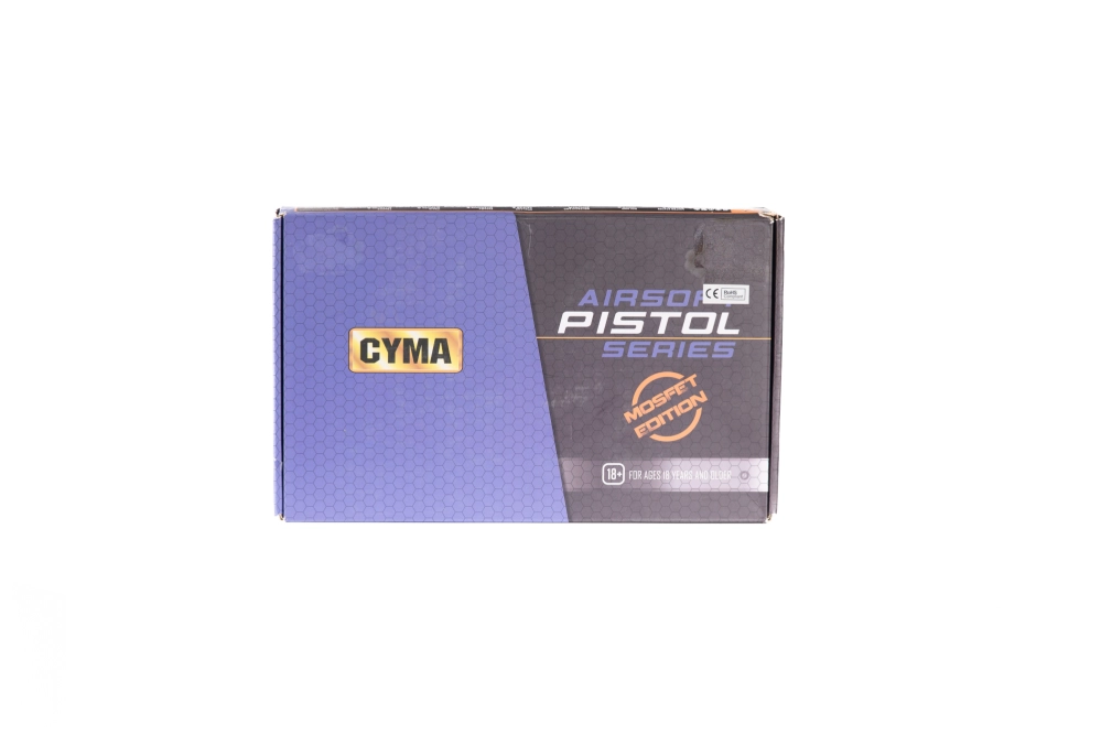 Electric Pistol Replica CM125S MOSFET Edition - Black no battery (OUTLET)