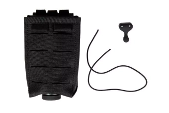 Pouch para fusil OPEN ajustable - negro
