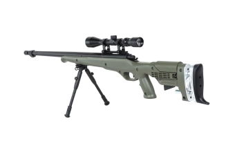 airsoft WELL MB12DG Sniper Rifle Olive