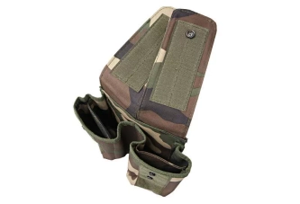 Double AK magazine pouch - woodland